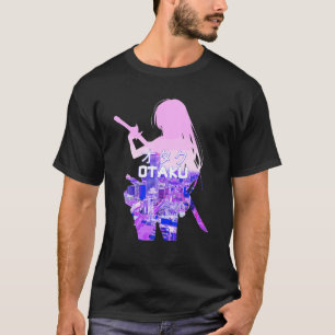 Japanese Anime Girl City Landscape Urban Japan Tok T-Shirt