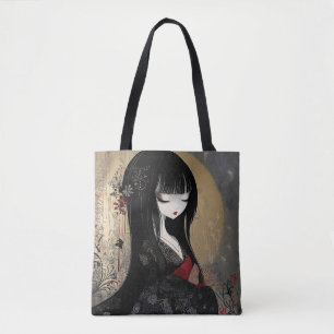 Japanese Anime Queen Tote Bag