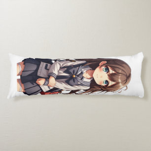 Japanese Anime School Girl Body Cushion