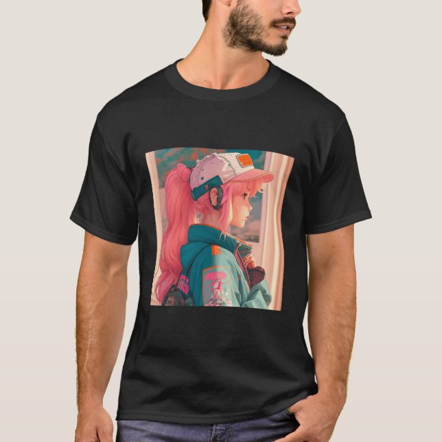 Japanese Anime T-Shirt (Front)
