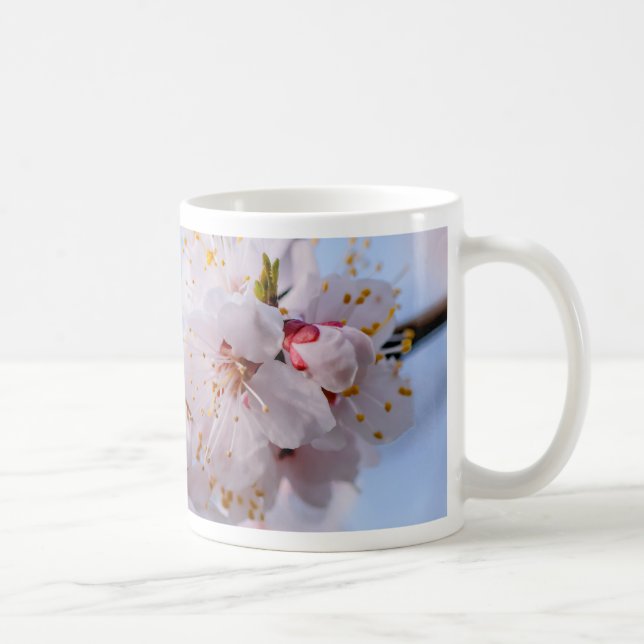 Japanese Apricot Blossom Coffee Mug (Right)