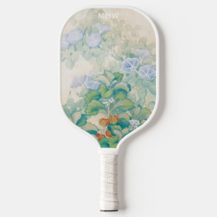 Japanese Art custom monogram Pickleball Paddle