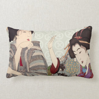 Japanese Art Design Throw Pillows