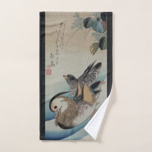 Japanese Art hand towel