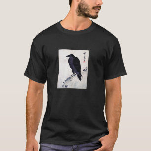 Japanese art Japanese Kyosai Crow Raven T Shirt
