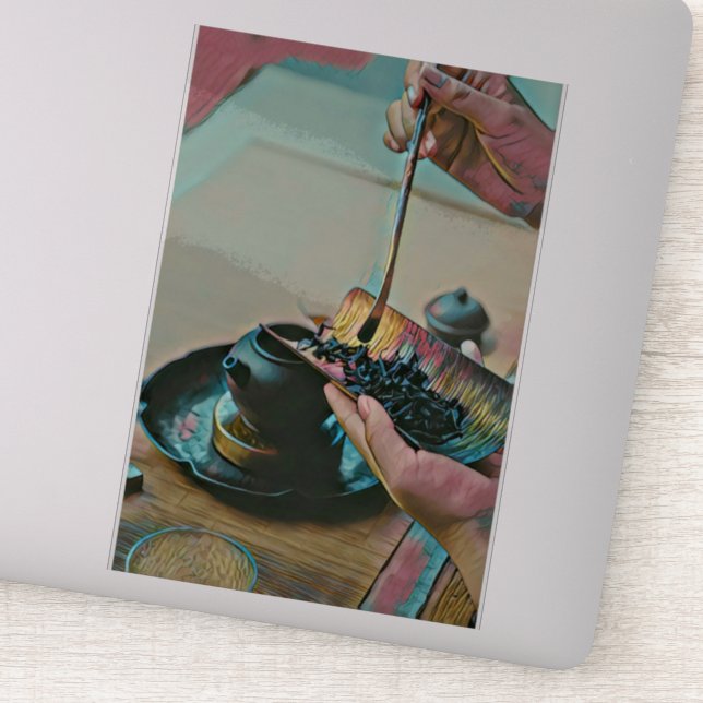 Japanese art lover (Detail)