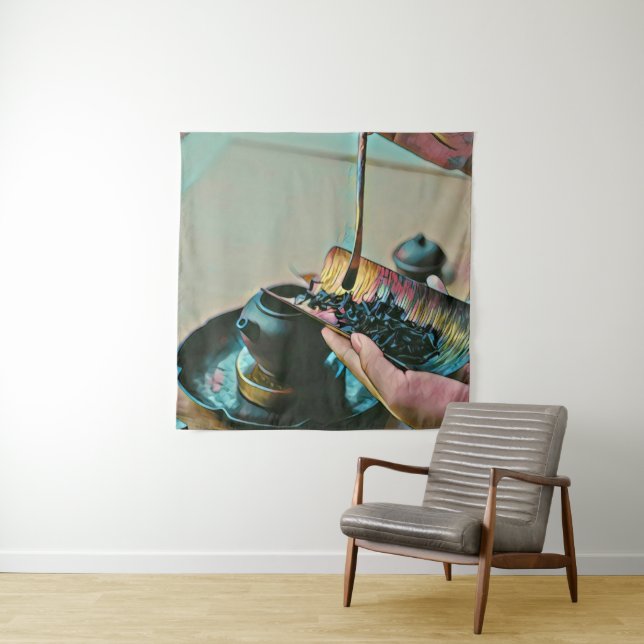 Japanese art lover tapestry (In Situ)