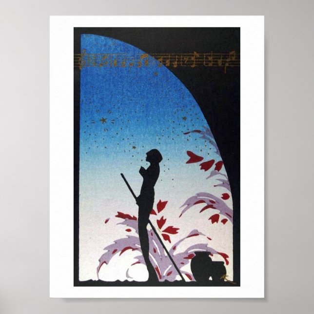 JAPANESE Art Music Vintage Poster (Front)