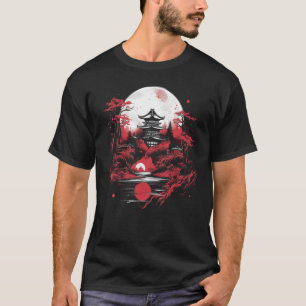 Japanese Art Nihonga Traditional Japan Art Paintin T-Shirt