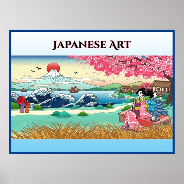 Japanese Art Poster (Front)