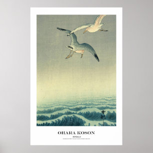 Japanese Art Print - Ohara Koson - Seagull