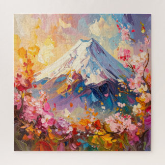 Japanese Art Puzzle Mount Fuji 富士山 日本