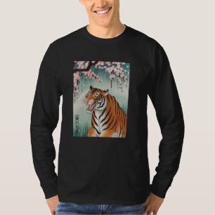 Japanese Art Tiger Kyosai Vintage Japan Artwork T-Shirt