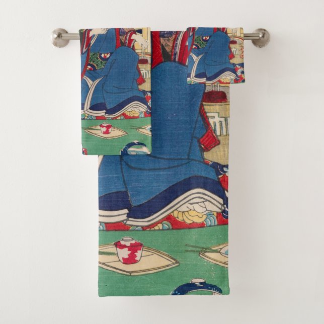 Japanese Art towel set (Insitu)