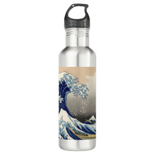 Japanese Art - Wave 710 Ml Water Bottle