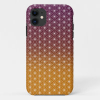 Japanese Asanoha Traditional Print Burgundy & Gold