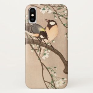 Japanese Asian Koson Bird Chickadee Songbird Case-Mate iPhone Case
