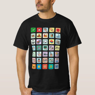 Japanese Autism AAC PECS Pointing Communication 04 T-Shirt