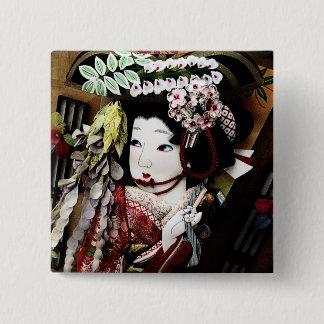 Japanese Baby 15 Cm Square Badge
