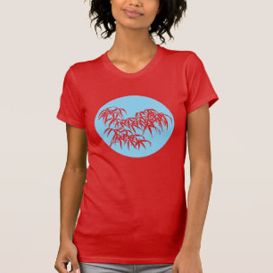 Japanese Bamboo In Moonlight T-Shirt