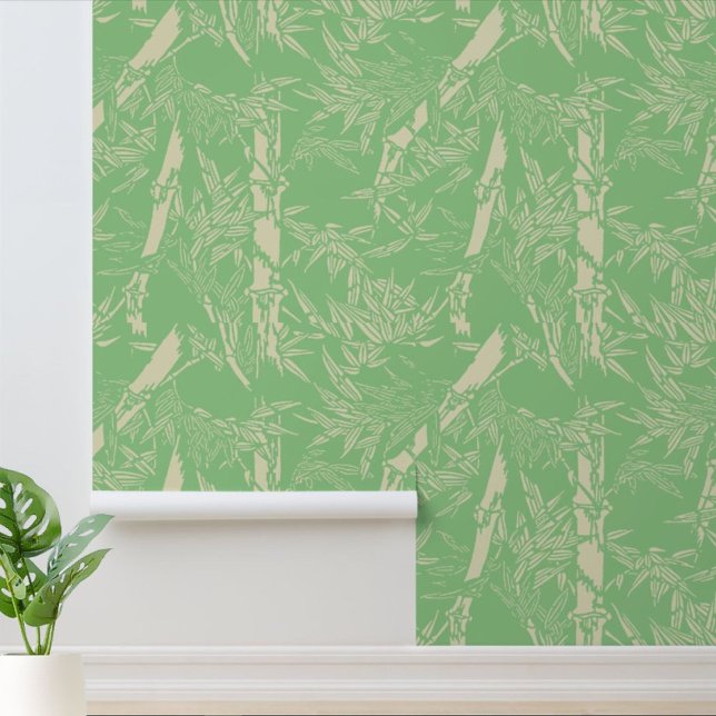 Japanese Bamboo Pattern Wallpaper (Creator Uploaded)