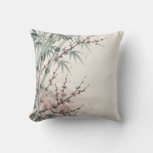 Japanese Bamboo Plum Blossom Ink Cushion