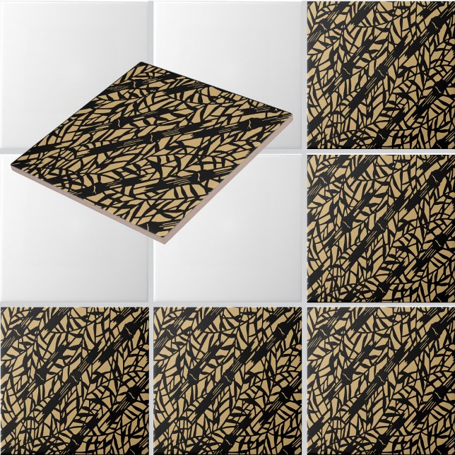 Japanese Bamboo Stencil Ise Katagami Pattern Tile (Creator Uploaded)