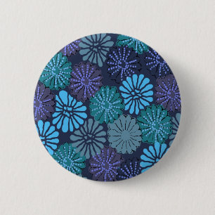 Japanese Blue Button