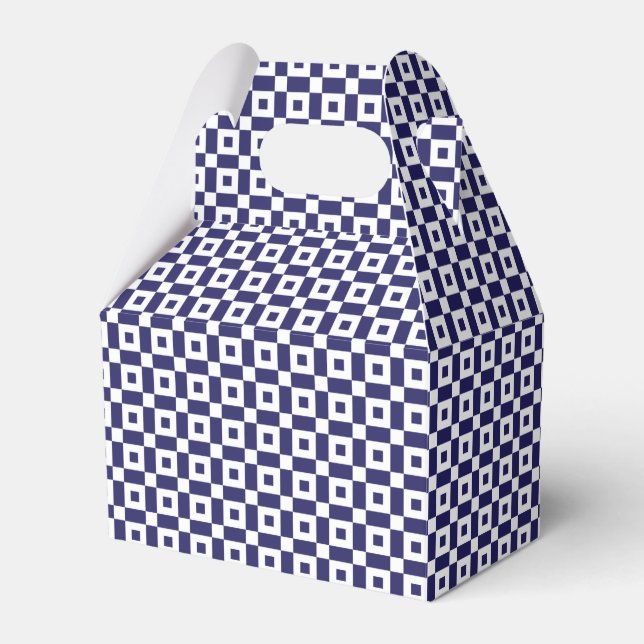 Japanese Blue Favour Box (Front Side)
