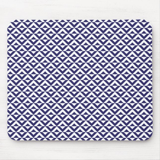 Japanese Blue Mouse Pad (Front)