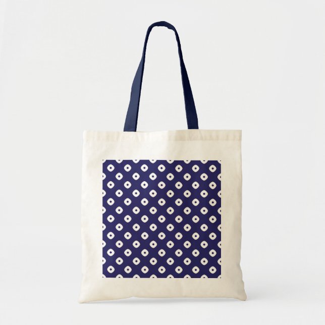  Japanese Blue Tote Bag (Front)