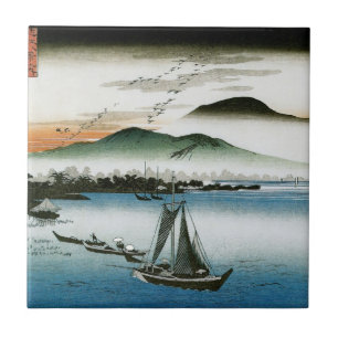 Japanese Boats Tile