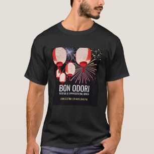Japanese Bon Odori Event T-shirt   Customisable