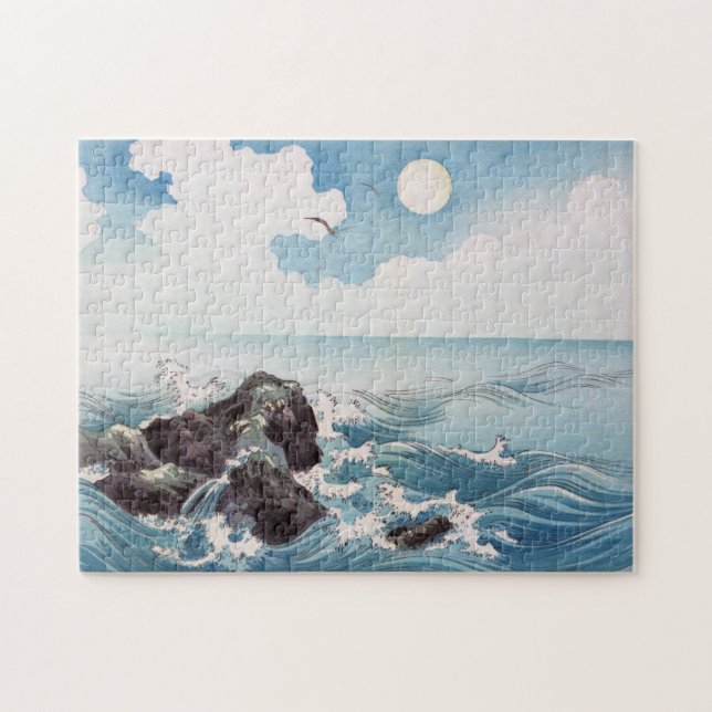 Japanese Breakwater Puzzle (Horizontal)