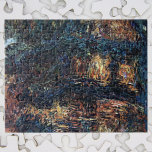 Japanese Bridge by Claude Monet, Vintage Fine Art Jigsaw Puzzle<br><div class="desc">Japanese Bridge (1919-1924) by Claude Monet is a vintage impressionism fine art floral nature painting. Part of a series of Japanese footbridge paintings that Monet painted in his spring season flower gardens in Giverny, France. About the artist: Claude Monet (1840-1926) was a founder of the French impressionist painting movement with...</div>