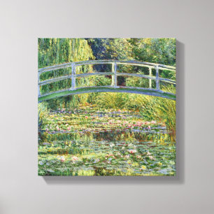 Japanese Bridge Claude Monet Fine Art Canvas Print