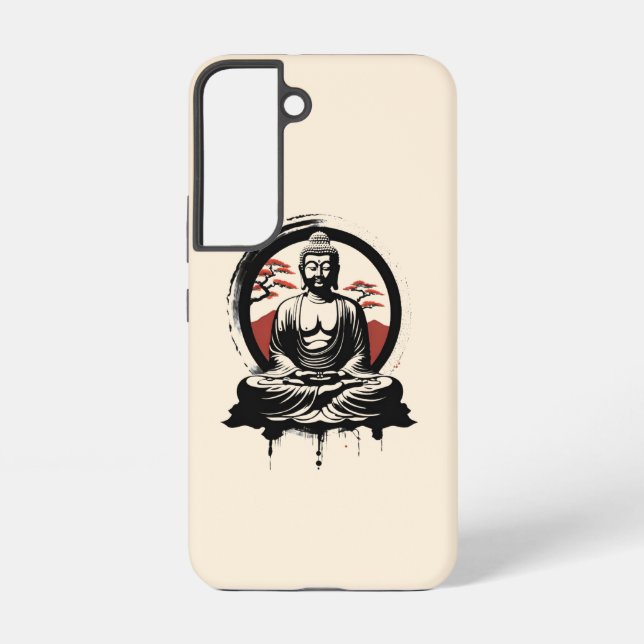 Japanese Buddha Zen  Samsung Galaxy S22 Case (Back)