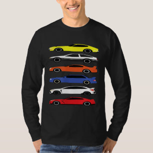 Japanese Car Drifting 90s Japan Turbo Togue Drag M T-Shirt