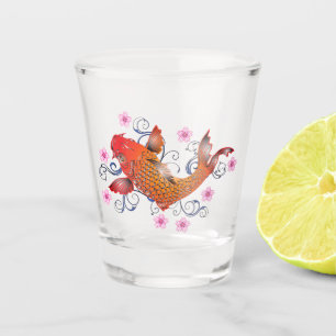 Japanese Carp Koi Shot Glass