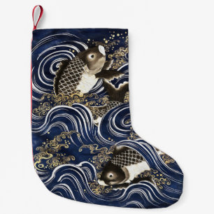 Japanese carps Christmas Stocking