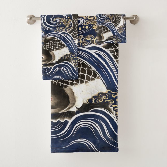 Japanese carps Towel (Insitu)