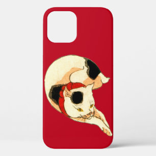 Japanese Cat, Kuniyoshi, Ukiyo-e iPhone 12 Case