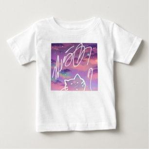 Japanese Cat T-shirt Japanese Cat & Fancy Sky T-sh