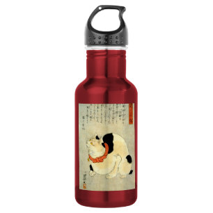 Japanese Cat, Utagawa Kuniyoshi 532 Ml Water Bottle