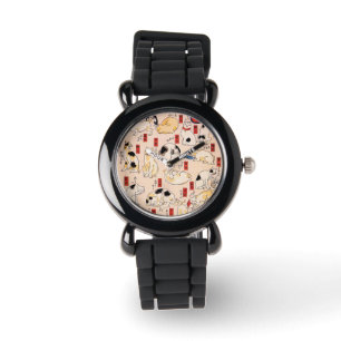 Japanese Cats by Utagawa Kuniyoshi Watch