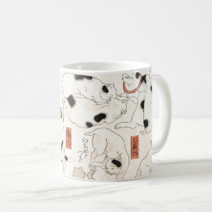 Japanese Cats Coffee Mug