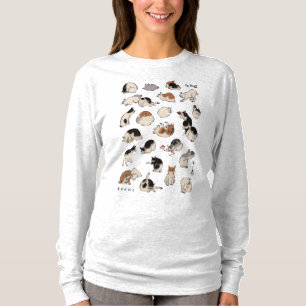Japanese Cats, Hiroshige, Ukiyo-e T-Shirt