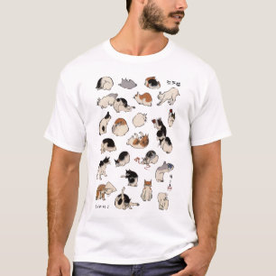 Japanese Cats, Hiroshige, Ukiyo-e T-Shirt