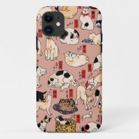 japanese cats Ukiyo-e Funny kitty