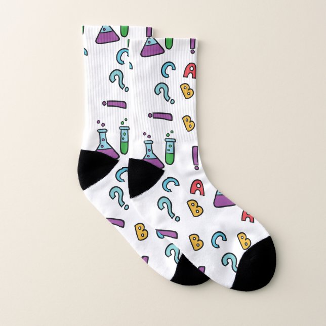 japanese chemistry socks (Pair)